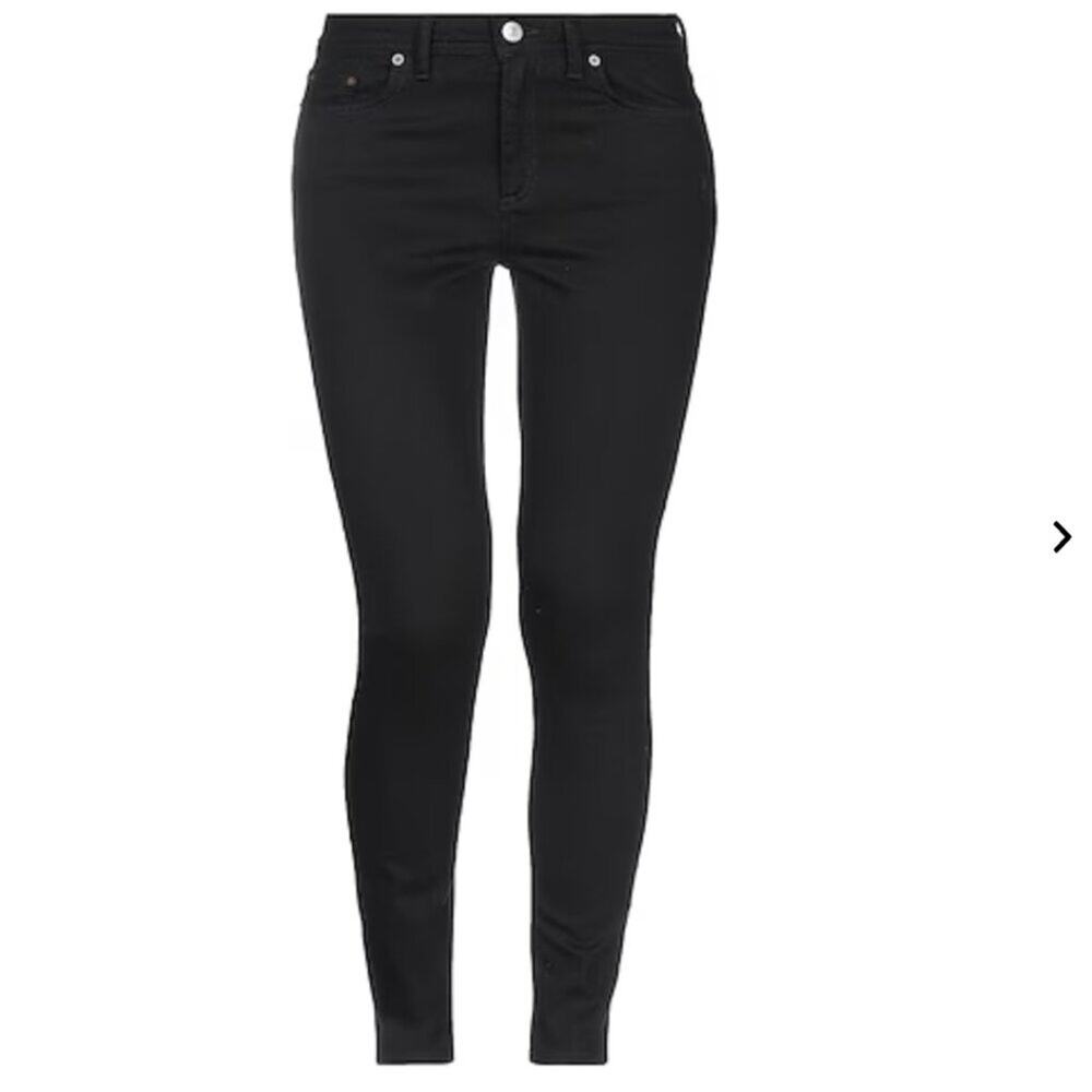 ACNE STUDIOS Black Skinny Jeans NWOT Needle Lacey Black 26/32